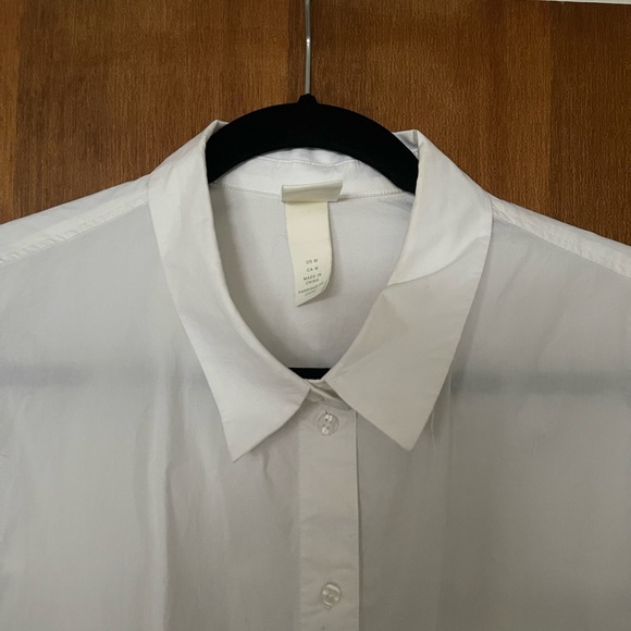 H&M Oversized Button-Down Shirt Dress - Picture 3 of 5